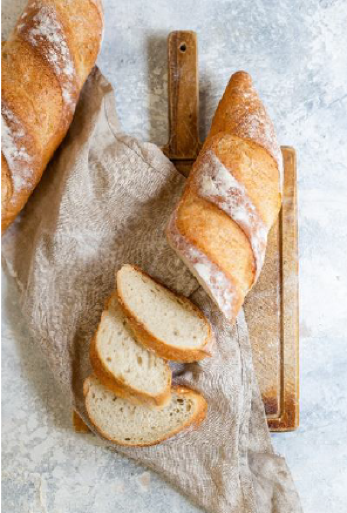 Baguettes using Pasta Acida K