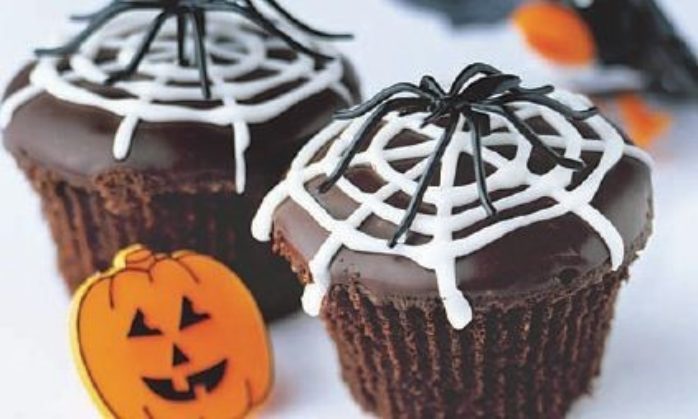 Spider Web Cakes